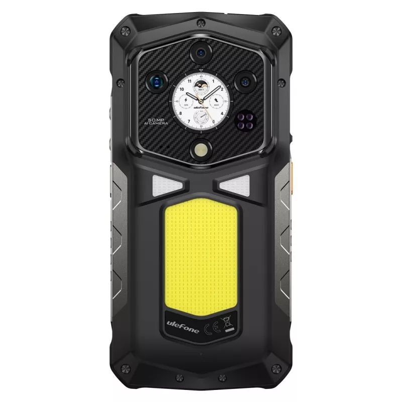 Älypuhelin UleFone Armor 29 Ultra 5G 6,58 tuumaa 16 GB/1 TB musta, energiatehokkuusluokka A