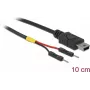 USB-kaapeli DeLOCK 85412 Mini-USB B musta 0,1 m
