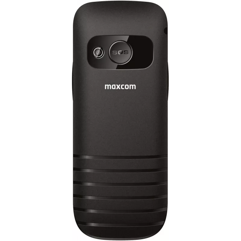 MaxCom MM720 SE matkapuhelin senioreille, 2,2 tuuman näyttö, GSM 900/1800, musta