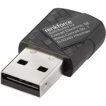 Renkforce RF-WFBTA-200 WLAN-Bluetooth-sovitin USB 886 Mbit/s (RF-6735678)