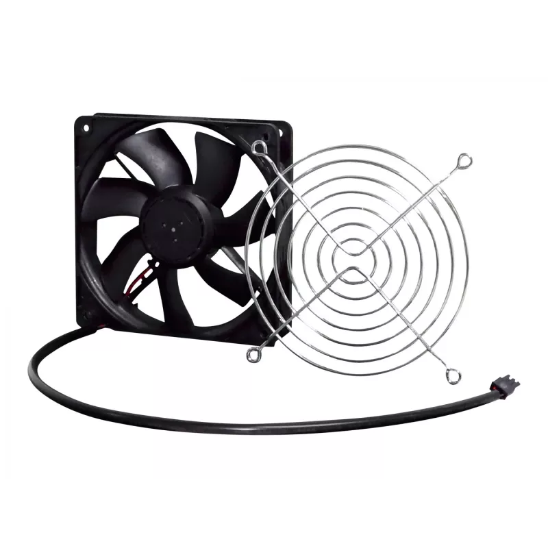 Rittal SK 7990.000 24V DC musta metalli muovi tuuletin