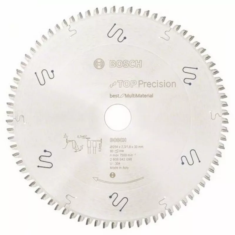 Bosch 2 608 642 098 pyörösahanterä 25,4 cm 1 kpl