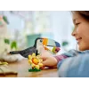 Rakennuslelu LEGO Creator 3-in-1 villieläimet trooppinen tukaani setti 31173