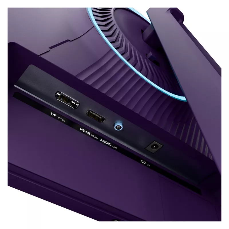Näyttö Arozzi Nova 24 inch (60,5 cm) Full HD 1920×1080 LED 1 ms 16:9 178° VESA violetti kaiuttimilla