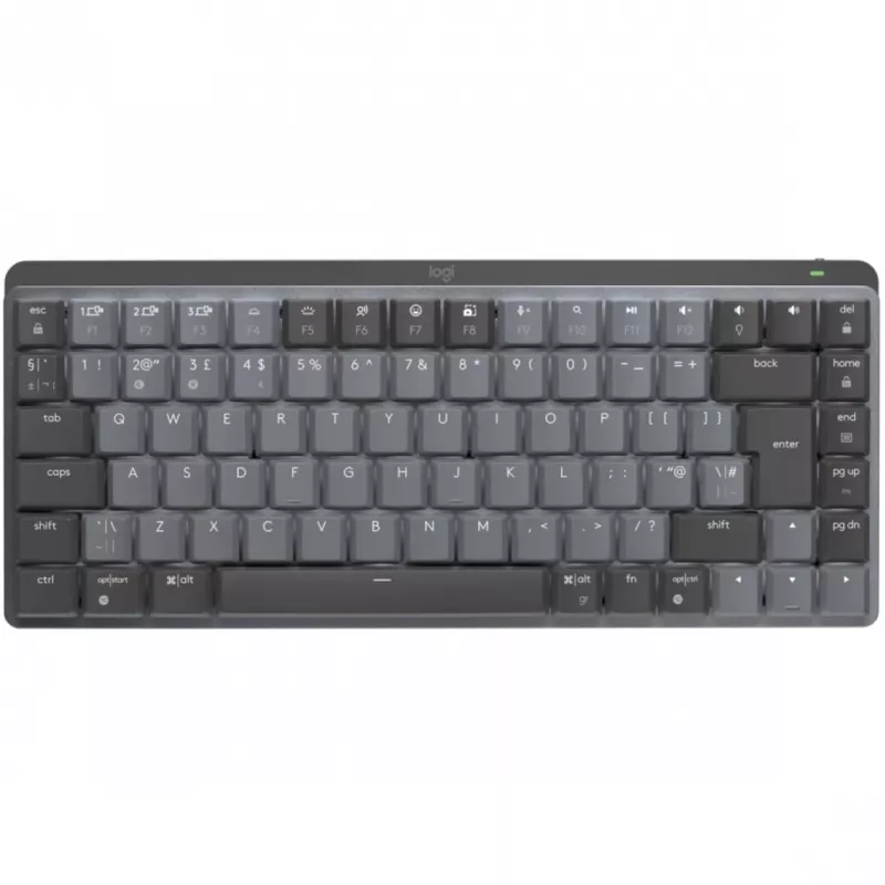 Logitech MX Mechanical Mini langaton valaistu näppäimistö - grafiitti - UK - EMEA (920-010779)