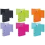 HERMA Color rengaskansio A4 musta D-rengas kartonki 1 kpl