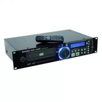 CD-soitin Omnitronic XCP-1400, 19 tuuman rack-yksikkö, malli 11046001