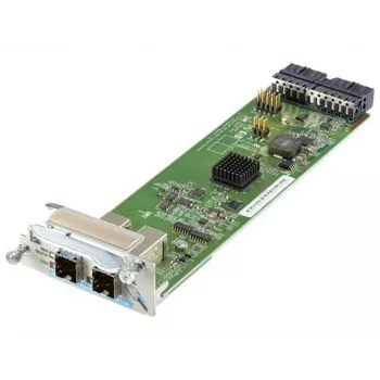 Pinoamismoduuli HP Enterprise J9733A-RFB 2-porttinen pinoamismoduuli yhteensopiville kytkimille