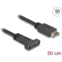 DeLOCK USB-kaapeli USB Type-E Key A 20-pin uros - USB Type-C-naaras 50 cm
