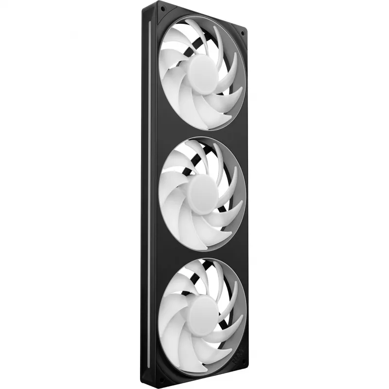 NZXT F360 RGB Core 360mm ARGB 3 kpl pakkaus musta