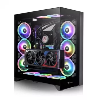 PC-kotelo Thermaltake CTE E660 MX Midi Tower musta