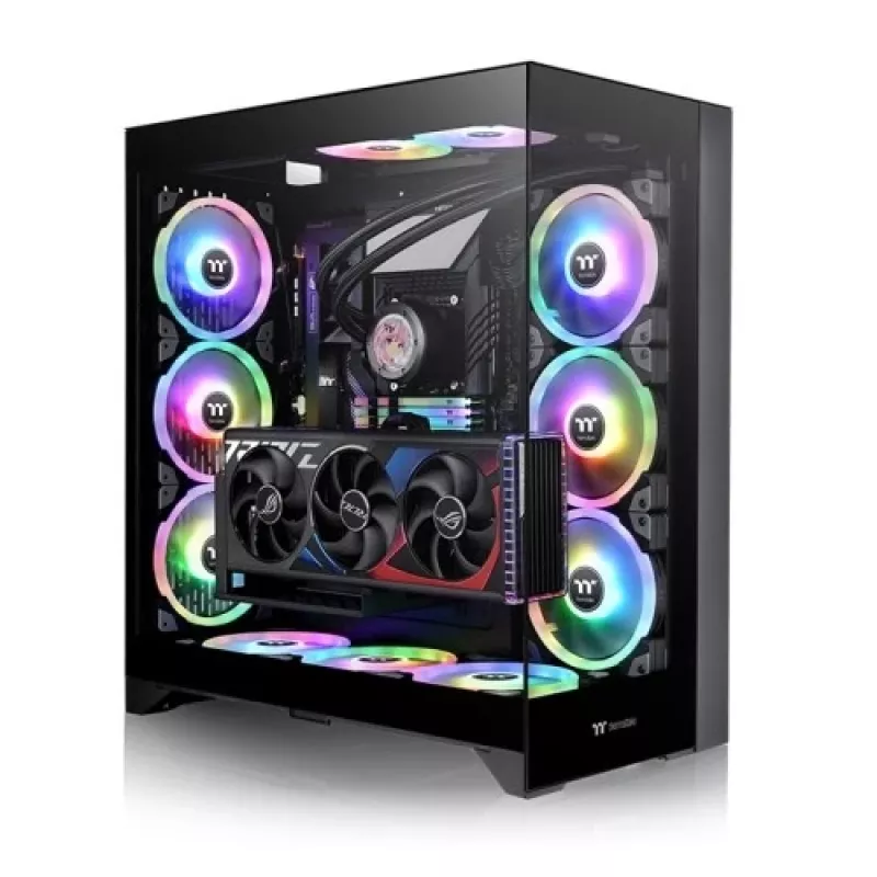 PC-kotelo Thermaltake CTE E660 MX Midi Tower musta