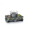 Severin RG 2347 raclette-grilli 8 henkilölle 1400 W musta