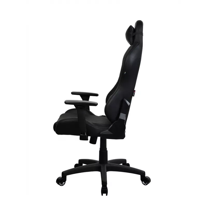 Arozzi Torretta SoftPU Pure -pelituoli musta ergonominen muotoilu