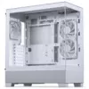 PHANTEKS XT View Matrix -tietokonekotelo, miditorni, E-ATX, karkaistu lasi, Matrix LED - valkoinen (PH-XT523VM1_DWT01)