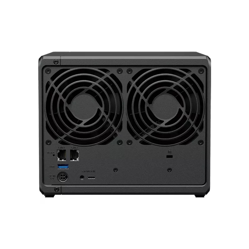 Synology DiskStation DS925+ NAS/tallennuspalvelin Ryzen Embedded V1500B 4 GB DDR4 0 TB musta