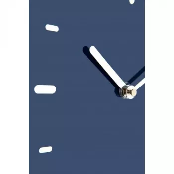 NeXtime seinäkello 3072bl Thumbs up, 40,5x41,5 cm, seinäkello, sininen/hopea