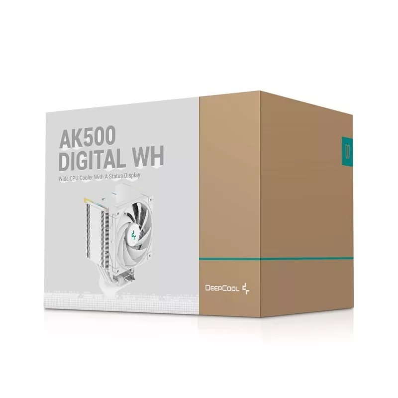DeepCool AK500 Digital WH prosessorin ilmajäähdytin 12 cm valkoinen 1 kpl