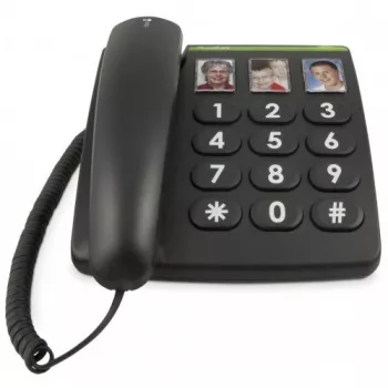 Doro PhoneEasy 331ph langallinen puhelin, musta