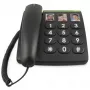 Doro PhoneEasy 331ph langallinen puhelin, musta