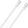 USB-kaapeli RealPower 404306 USB 2.0 1 m USB-C valkoinen