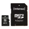 Muistikortti Intenso 4 GB MicroSDHC Class 4 3403450