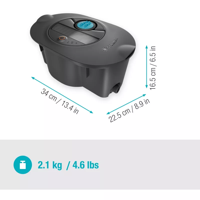 Gardena AquaPrecise ympyräsuihku musta vihreä 1 kpl