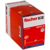 Fischer 537258 ruuvitulppa / seinätulppa 50 kpl ruuvi- ja tulppasarja 50 mm