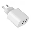 Laturi Gembird TA-UC-2A12-01 sisäkäyttöön AC 2.4A 2 USB valkoinen
