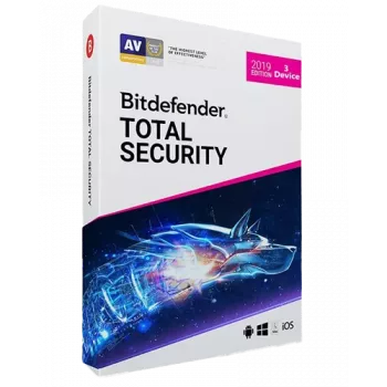Bitdefender Total Security | 3 PC | 1 vuosi | Vain EU