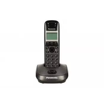 Panasonic KX-TG2511 DECT-puhelin musta numeronäytöllä