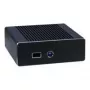 Inter-Tech IT-3900 NUC - ultrakompakti muototekijän kotelo - UCFF - virtalähde 60 wattia - musta (88881188)