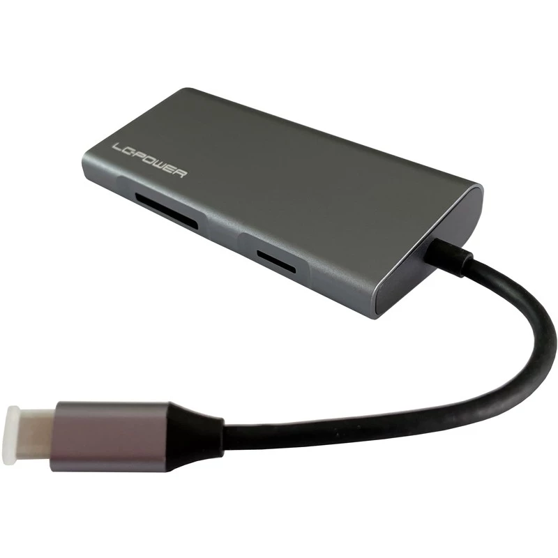 Kannettavan telakka LC-Power LC-HUB-C-MULTI-5 USB 3.2 Gen 1 Type-C johdollinen