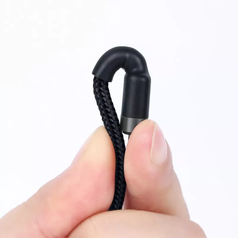 USB-kaapeli Baseus Cafule 2 m USB C musta harmaa