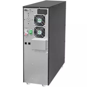 Qoltec 52284 UPS keskeytymätön virransyöttö | 10kVA | 10000W | tehokerroin 1,0 | LCD | EPO | USB | Online