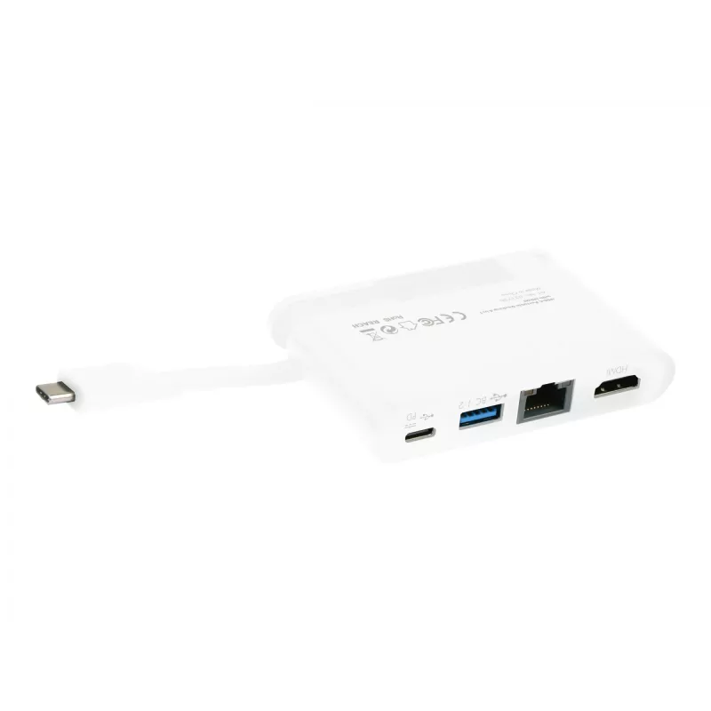 DICOTA USB-C Portable Docking 4-in-1 HDMI:llä - telakointiasema - USB-C - HDMI (D31730)