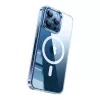 Suojakotelo magneettinen Torras GUARDIAN iPhone 15 Pro:lle Clear Diamond-viimeistely