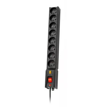 Pistorasia LESTAR LXA 816 G-A K musta 8 AC-pistorasiaa 230 V