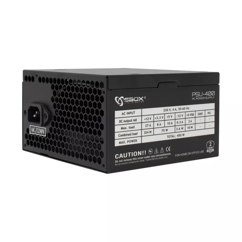 Tietokonekotelo Sbox PCC-12 MicroATX musta