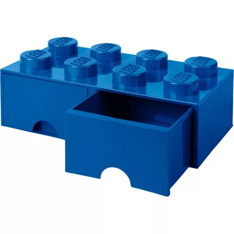 Copenhagen R.C. LEGO palikoiden säilytyslaatikko 8 sininen | RC40061731