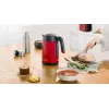 Sähköinen vedenkeitin Bosch TWK7L464 – 1,7 l tilavuus, 2400 W, punainen, muovikotelo