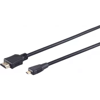 HDMI-kaapeli S/CONN Micro-HDMI 1 m