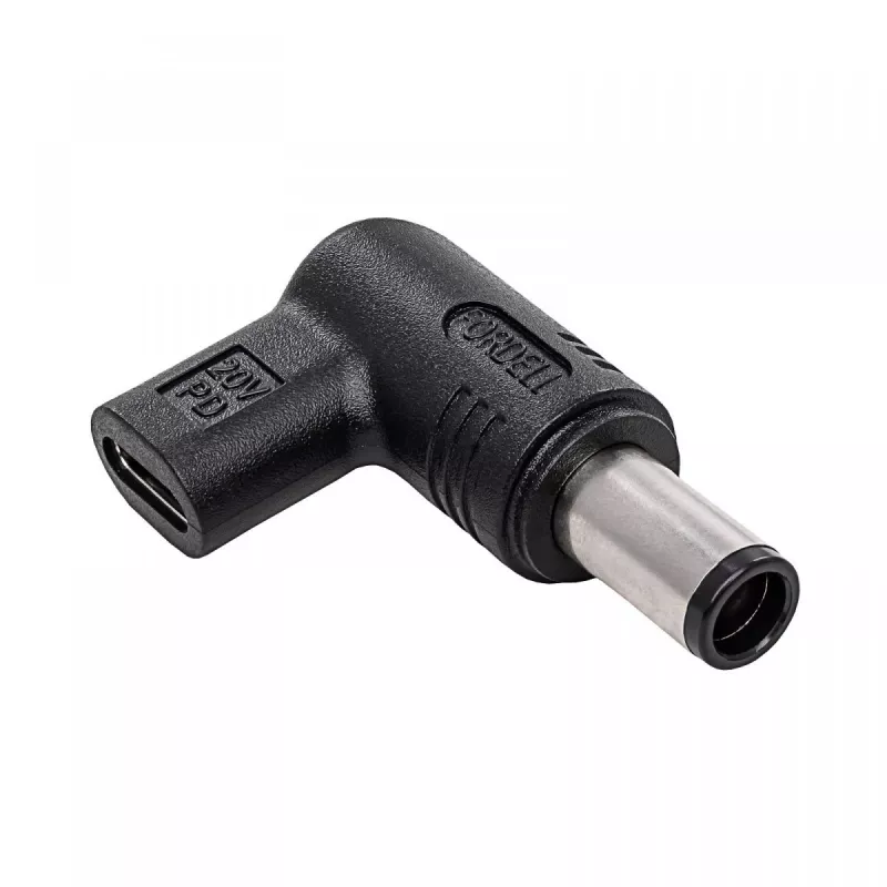 Akyga AK-ND-C08 lataussovitin USB-C - DC 7,4 x 5,0 mm + tappi kannettaviin, 18,5-20 V, 100 W, Dell