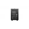 DeepCool CH160 PLUS R-CH160-BKNGM0-G kompakti (SFF) tietokonekotelo, Mini-ITX/Micro-ATX, karkaistu lasi, musta