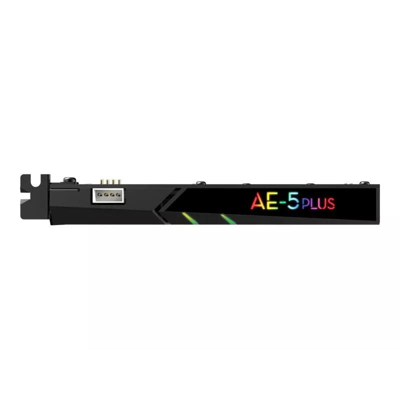 Creative Sound BlasterX AE-5 Plus musta PCI-e RGB peliäänikortti