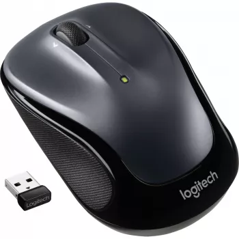 LOGITECH M325s hiiri molempikätinen optinen 5 painiketta langaton 2,4 GHz USB Nano-vastaanotin tummanharmaa