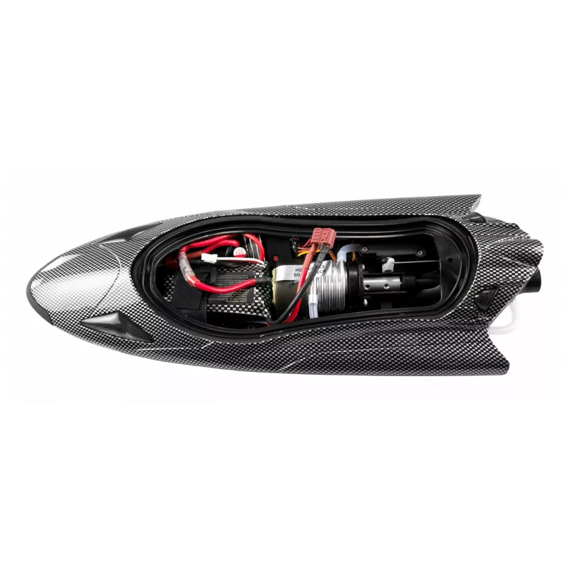 Kauko-ohjattava pikavene Amewi Stingray Jet Drive 335 mm RTR, hiilikuitukuvio