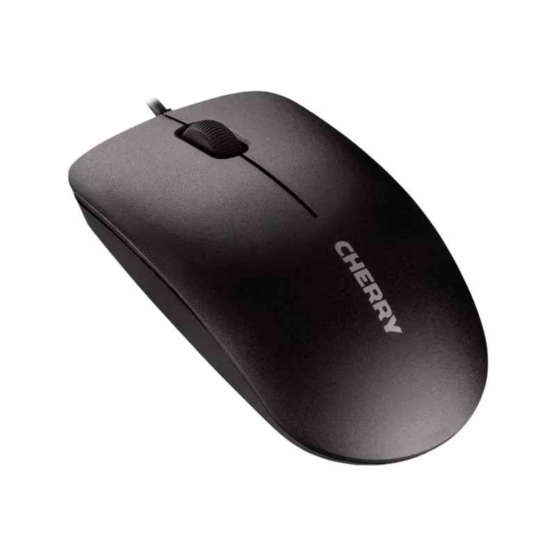 Näppäimistö ja hiiri sisältyvät CHERRY DC 2000 yleiskäyttöinen USB AZERTY belgialainen musta