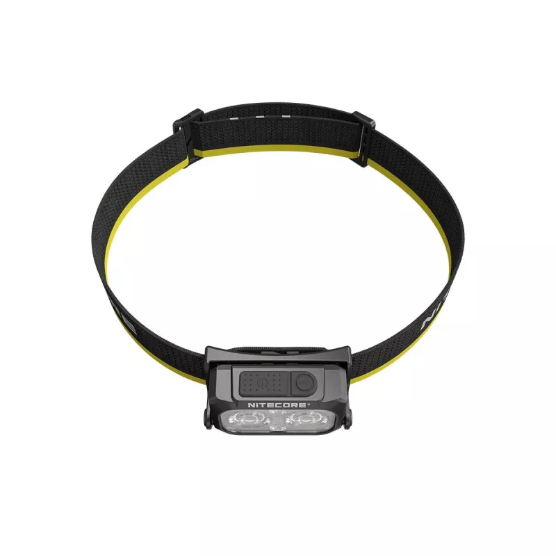 Otsalamppu Nitecore NU25 MCT — ladattava otsalamppu, jopa 400 lumenia, kompakti kädetön valaistus