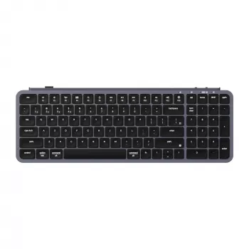 Keychron B2 Pro - US Layout - Ultra Low Profile Scissor - Space Grey langaton näppäimistö